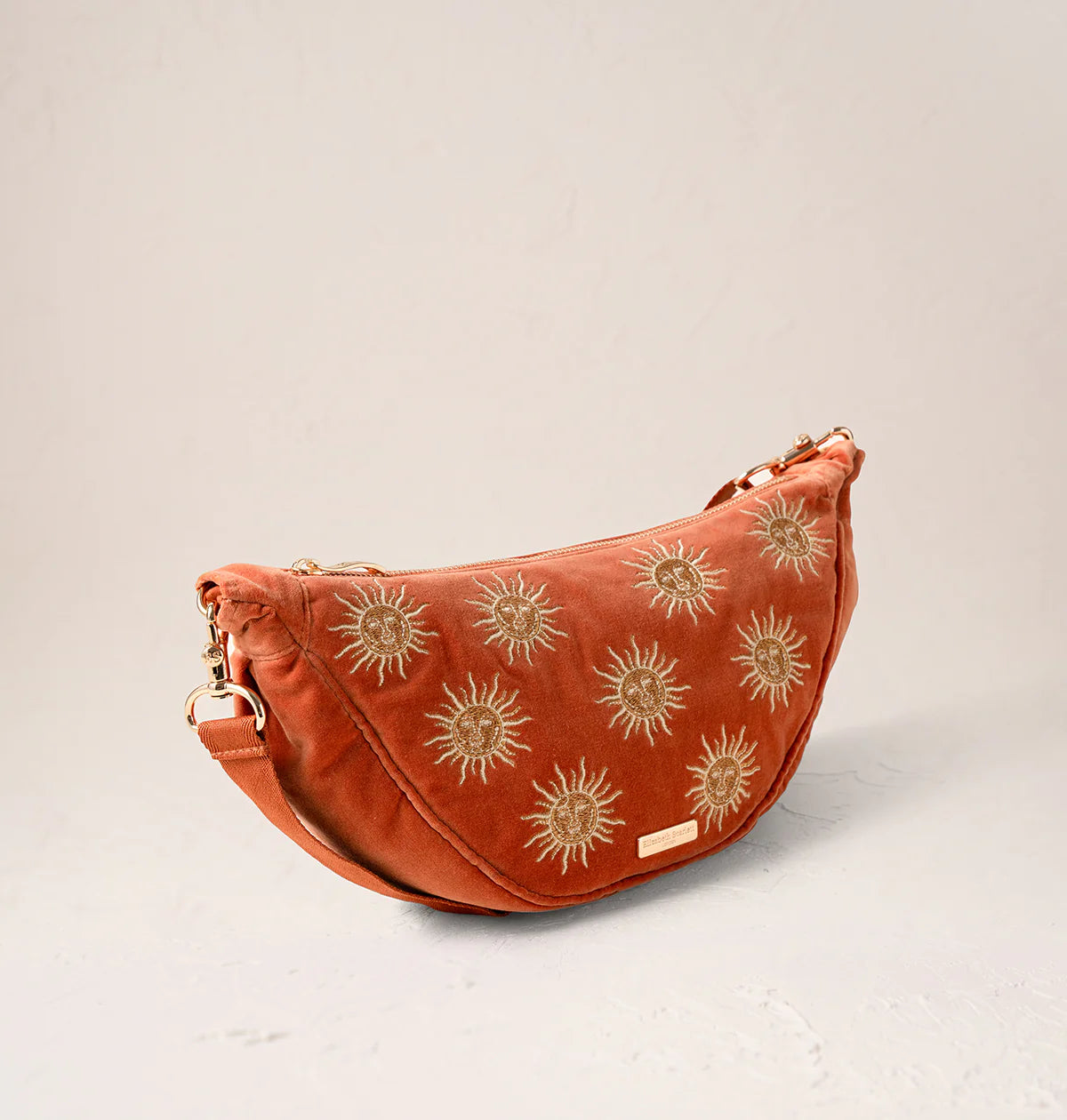 Sac à bandoulière en velours soleil ☀️